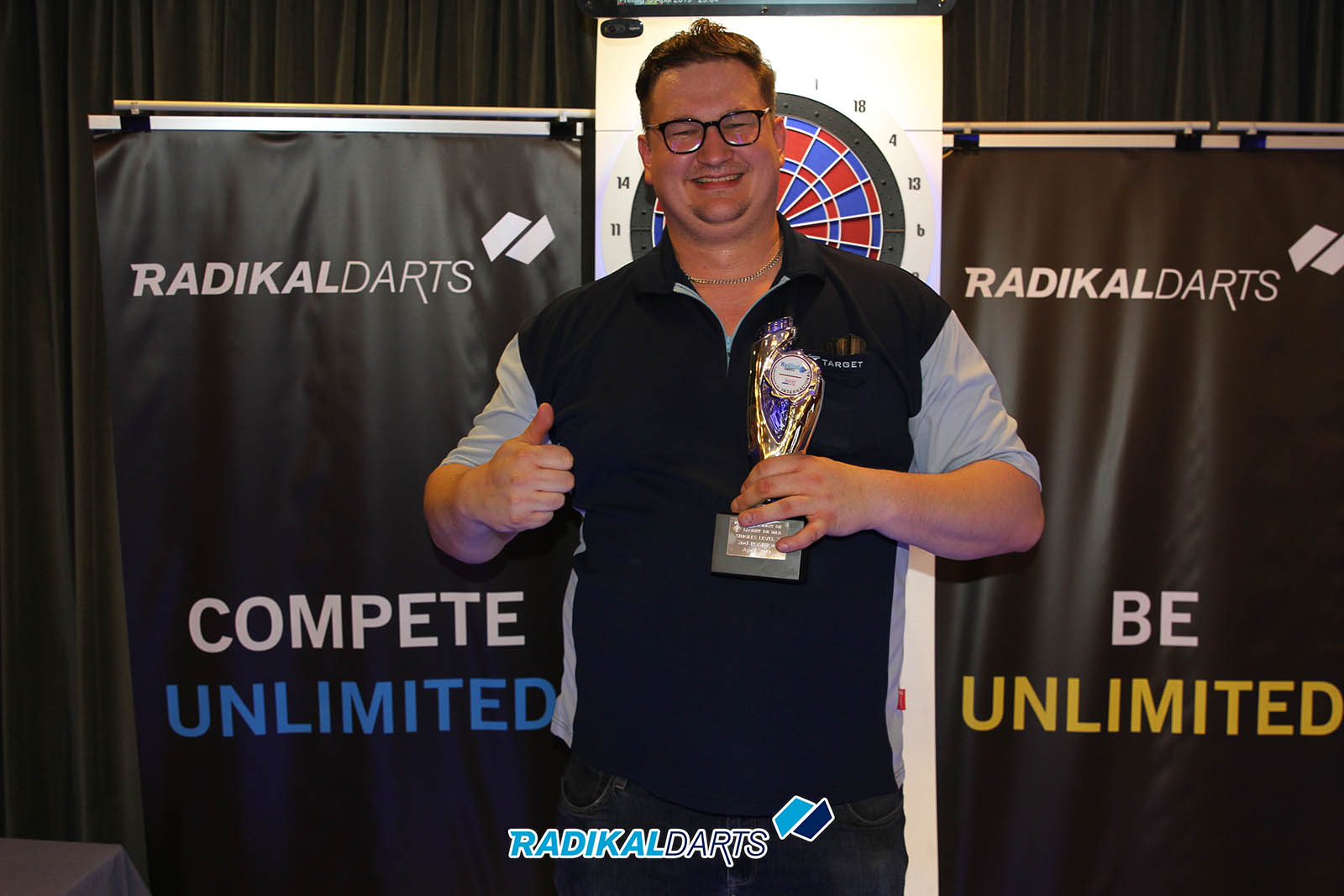 Subcampeón Individuales Nivel 2 Moe P Internacional RadikalDarts 2019